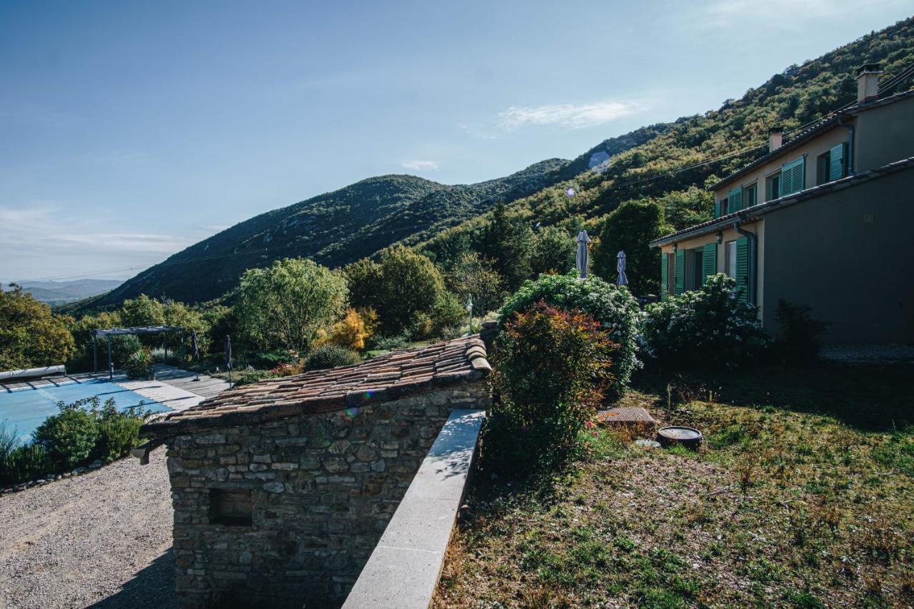 Vila Magnifique Propriete Avec Vues Panoramiques Et Piscine Privee Auribeau Exteriér fotografie